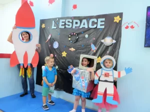 space activity at Canadian Kids Nursery